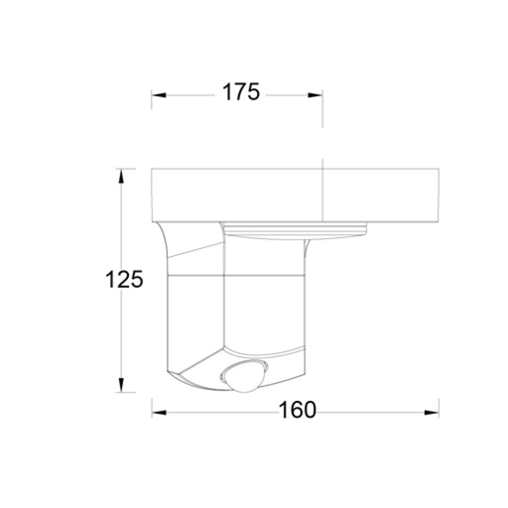 LED Ηλιακό Επιτοίχιο Φωτιστικό 2W Σε Χρώμα Γραφίτη Με Αισθητήρα Κίνησης IP44 DISO LUTEC