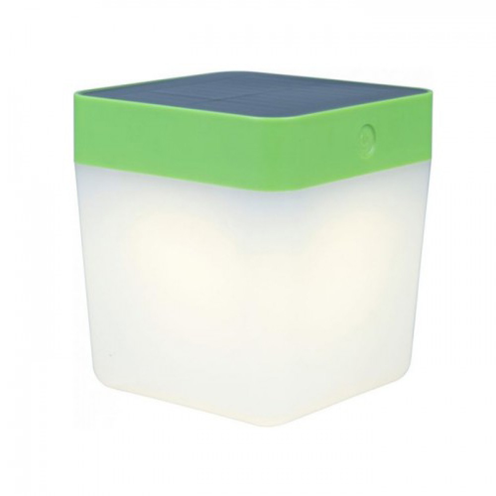 LED Ηλιακό Επιτραπέζιο Φορητό Φωτιστικό 2.3W IP44 Σε Διάφορα Χρώματα TABLE CUBE LUTEC