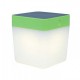 LED Ηλιακό Επιτραπέζιο Φορητό Φωτιστικό 2.3W IP44 Σε Διάφορα Χρώματα TABLE CUBE LUTEC