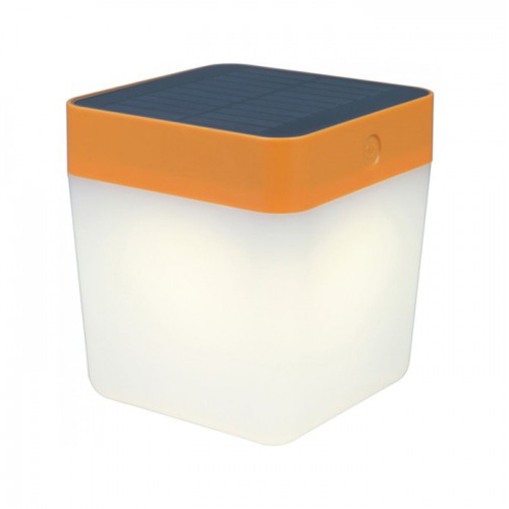 LED Ηλιακό Επιτραπέζιο Φορητό Φωτιστικό 2.3W IP44 Σε Διάφορα Χρώματα TABLE CUBE LUTEC