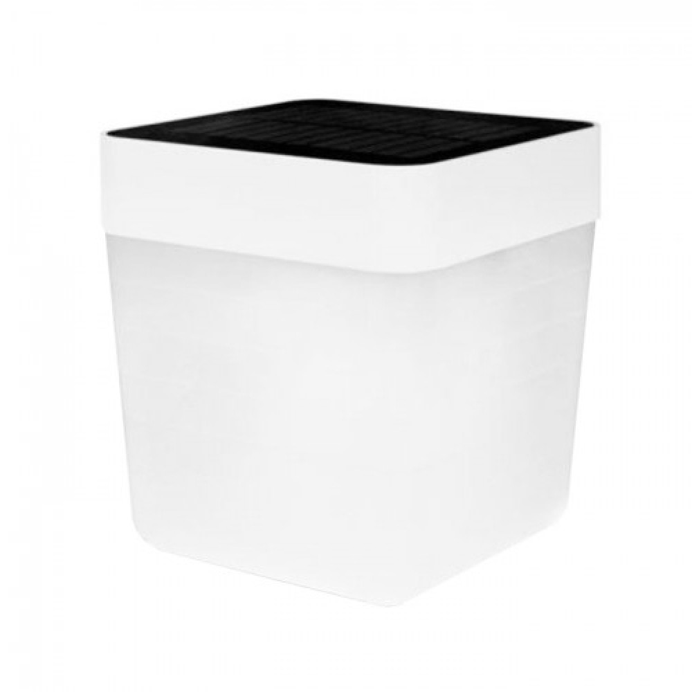 LED Ηλιακό Επιτραπέζιο Φορητό Φωτιστικό 2.3W IP44 Σε Διάφορα Χρώματα TABLE CUBE LUTEC