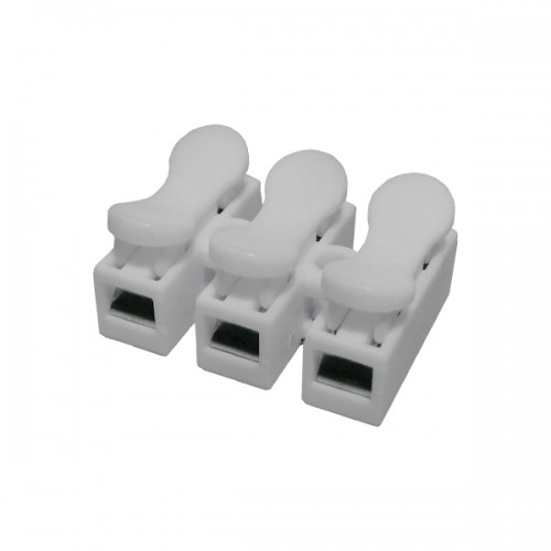 Τριπλή Κλέμα Για Καλώδιο Χωρίς Βίδες