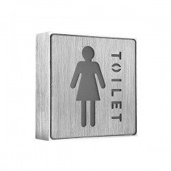 Φωτιστικό LED Σήμανσης Αλουμινίου WC WOMEN GLOBO STAR