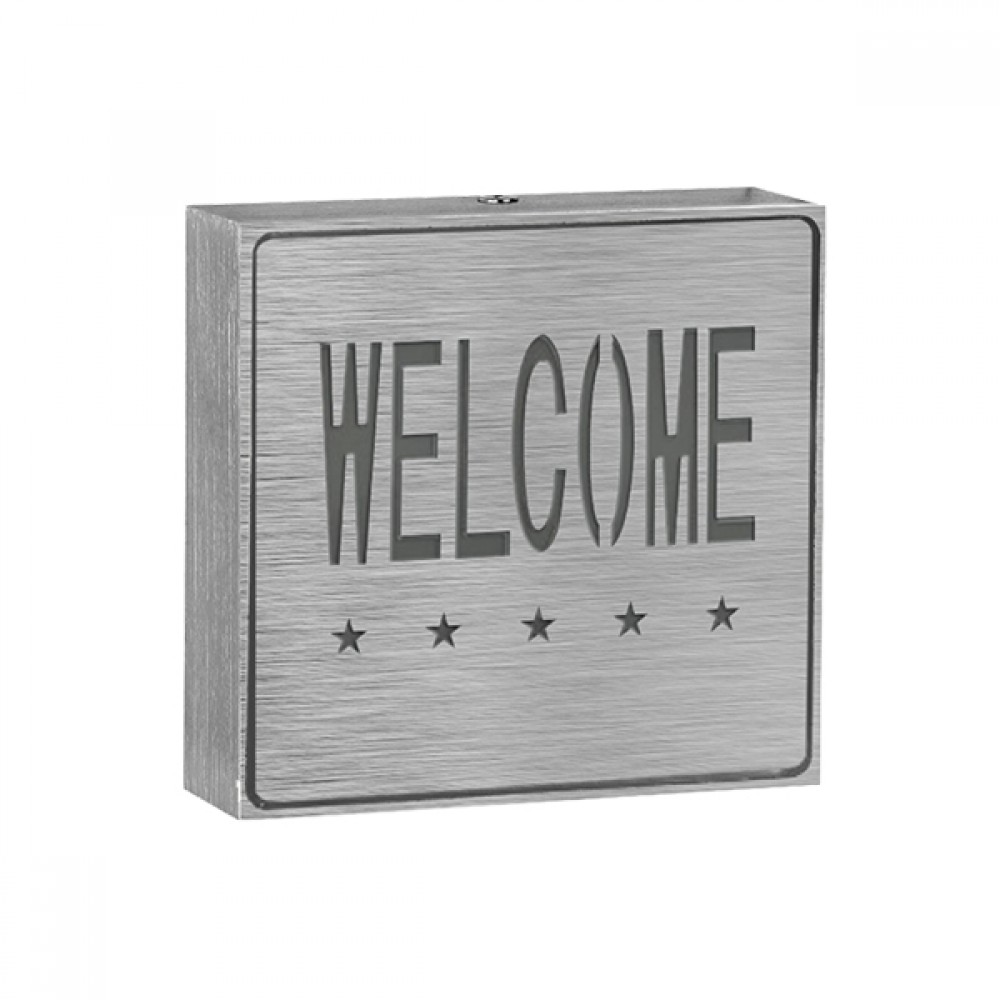 Φωτιστικό LED Σήμανσης Αλουμινίου Welcome GLOBO STAR