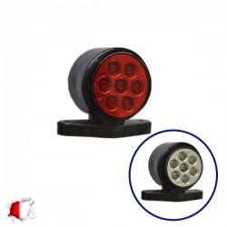 LED Set Πλευρικά Φώτα Όγκου Φορτηγών IP66 Κέρατο 10SMD 24 Volt GLOBO STAR