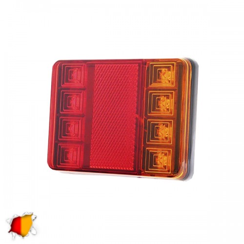 Πίσω Φανάρι Τρέιλερ 8 LED 12 Volt Universal IP68 GLOBO STAR