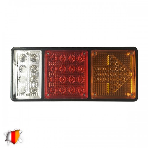 Πίσω Φανάρι Φορτηγού 49 LED 24 Volt Βέλος Universal IP68 GLOBO STAR