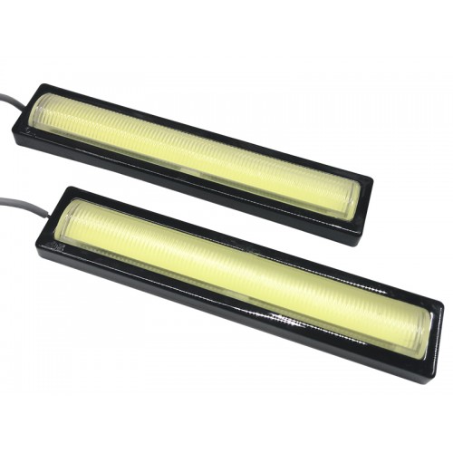 Σετ DRL 12 Watt με COB LED 12 Volt 6000k