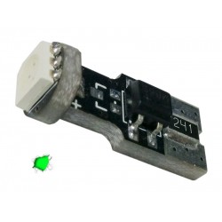 Λαμπτήρας T10 Can Bus με 1 SMD 5050 Πράσινο