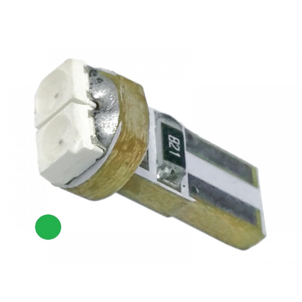 Λαμπτήρας Τ5 με 2 SMD 1210 Πράσινο
