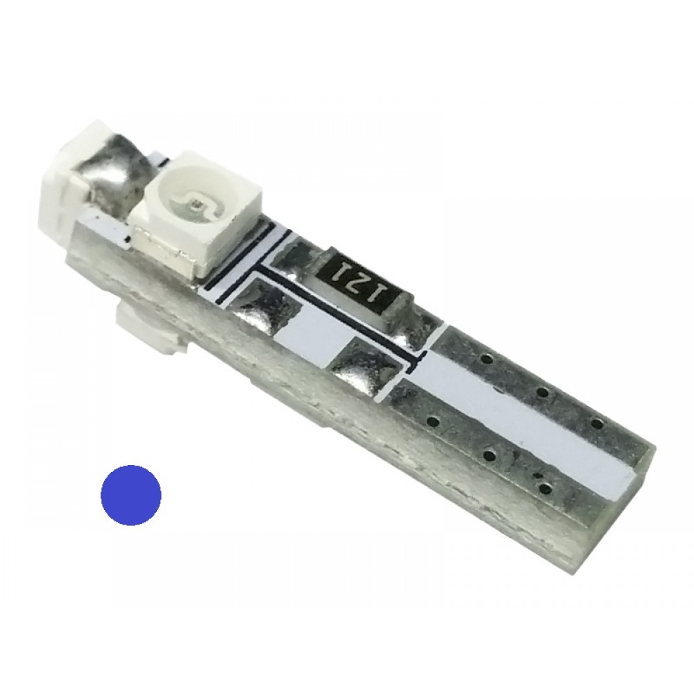 Λαμπτήρας Τ5 με 3 SMD 1210 Μπλέ