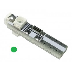 Λαμπτήρας Τ5 με 3 SMD 1210 Πράσινο