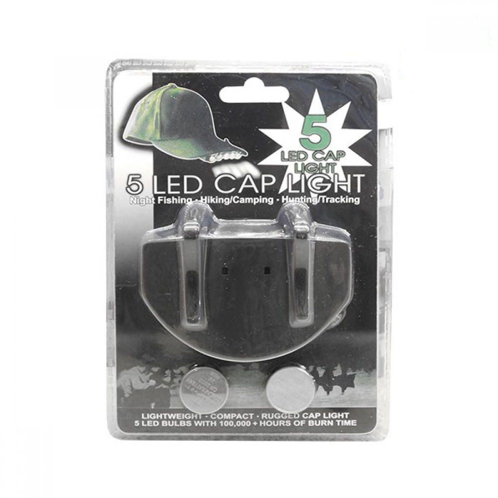 Φορητός Φακός Καπέλου Με 5 LED Υψηλής Φωτεινότητας GLOBOSTAR 07022