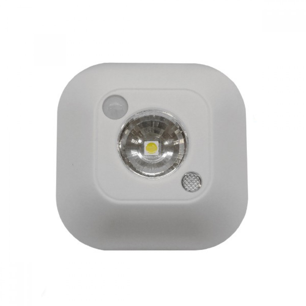 Τετράγωνος Φορητός Φακός Ντουλαπιού Με Ανιχνευτή Κίνησης GLOBO STAR