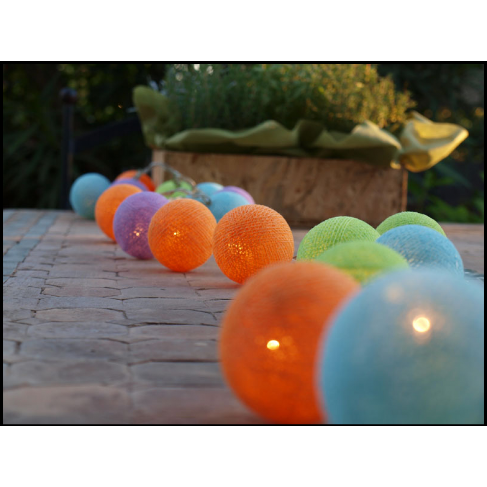 Έτοιμη Διακοσμητική Γιρλάντα Beelights Με Φωτάκια Σε Χρωματισμούς Chalk Chalk