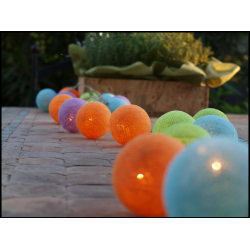 Έτοιμη Διακοσμητική Γιρλάντα Beelights Με Φωτάκια Σε Χρωματισμούς Chalk Chalk