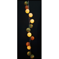 Έτοιμη Διακοσμητική Γιρλάντα beelights Με Φωτάκια Σε Χρωματισμούς Olive DIMMABLE