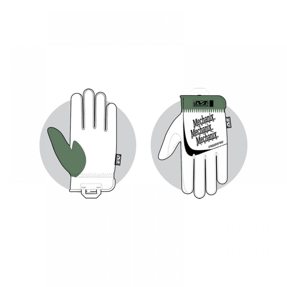 Γάντια Καμουφλάζ Επαγγελματική Σειρά USA FastFit Woodland Camo MECHANIX