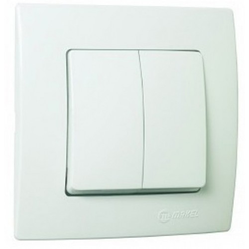 Χωνευτός Διακόπτης K/M Lillium Σε Διάφορα Χρώματα Makel