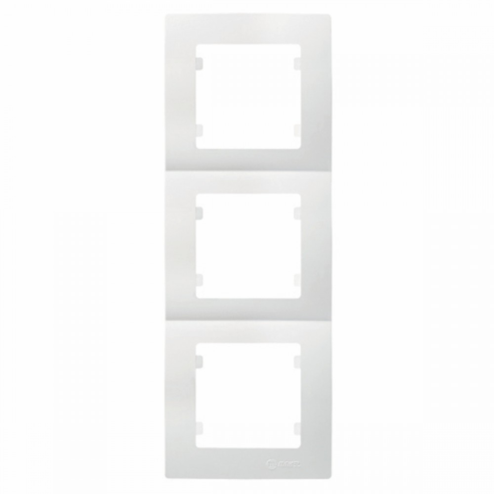 Πλαίσιο Κάθετο Τριπλό Χρυσό Ματ Lillium Natural Kare Makel