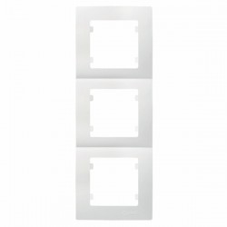 Πλαίσιο Κάθετο Τριπλό Ανθρακί Ματ Lillium Natural Kare Makel