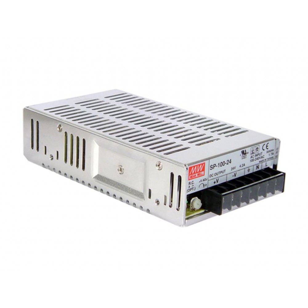 100W Τροφοδοτικό LED Power Supply 24V 4.2A Metal MeanWell