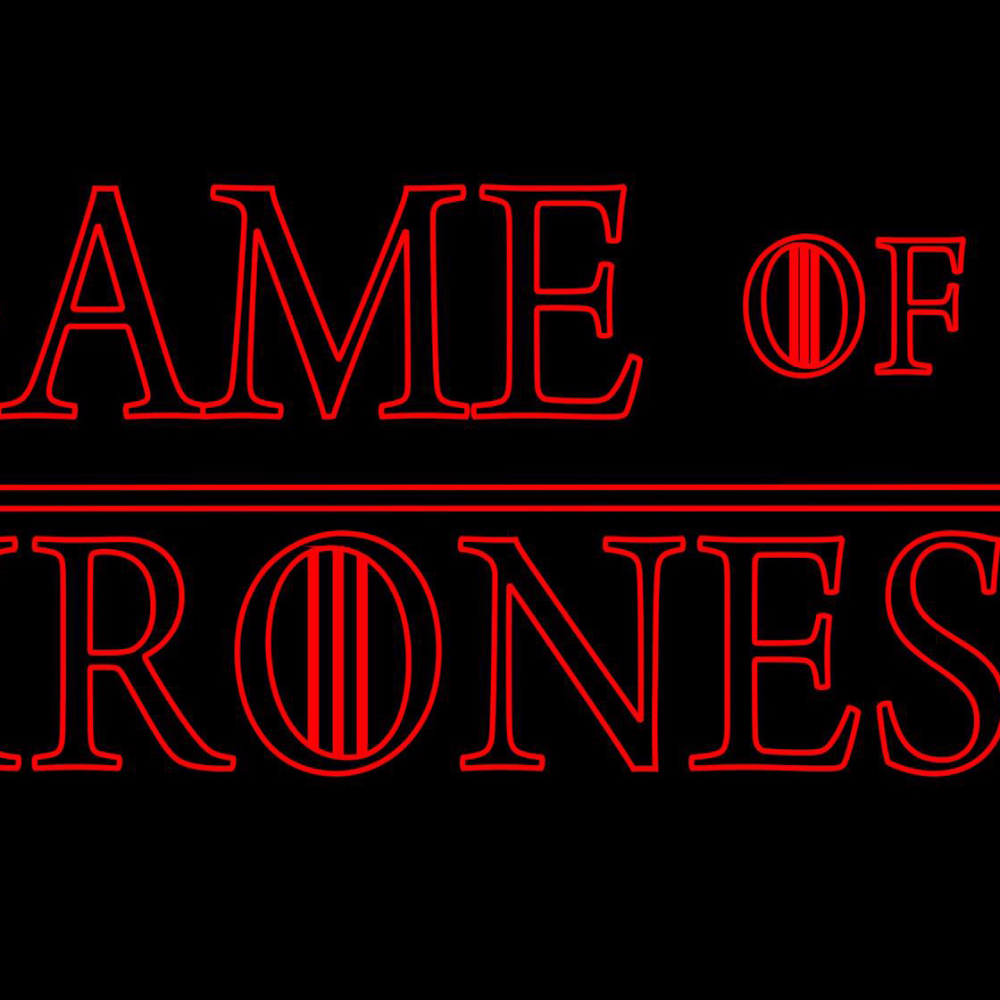 LED Φωτιστικό Χαραγμένο Plexiglass Με Σχέδιο Game Of Thrones Με Διακόπτη ON/OFF Plexi