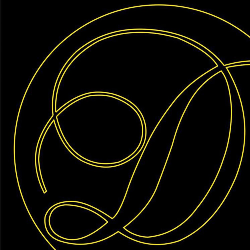 LED Φωτιστικό Χαραγμένο Plexiglass Με Σχέδιο Αρχικό Γράμμα -D- Με Διακόπτη ON/OFF Plexi