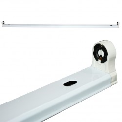 Σκαφάκι Slim 1 Θέσης Για LED T8 90CM ACA