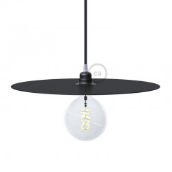 Ντουί Μεταλλικό Exclusive E27 Ανθρακί ΜΑΤ Με Δύο Ροδέλες, 100% Made in Italy Creative Cables