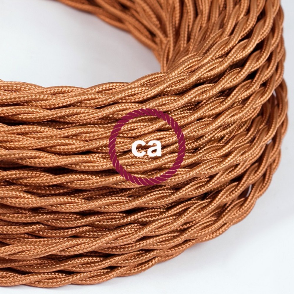 Στριφτό Υφασμάτινο Καλώδιο TM22 - Oυίσκι Creative Cables