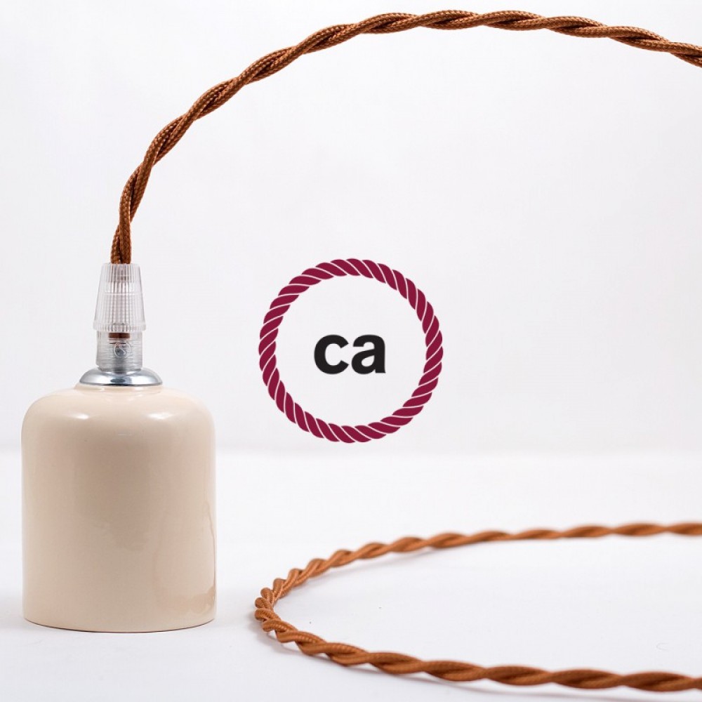 Στριφτό Υφασμάτινο Καλώδιο TM22 - Oυίσκι Creative Cables