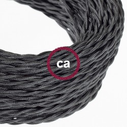 Στριφτό Υφασμάτινο Καλώδιο TM26 - Γραφίτης Creative Cables