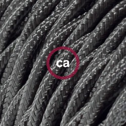 Στριφτό Υφασμάτινο Καλώδιο TM26 - Γραφίτης Creative Cables