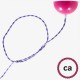 Στριφτό Υφασμάτινο Καλώδιο TM07 - Λιλά Creative Cables