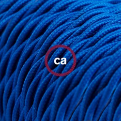 Στριφτό Υφασμάτινο Καλώδιο TM12 - Μπλε Creative Cables