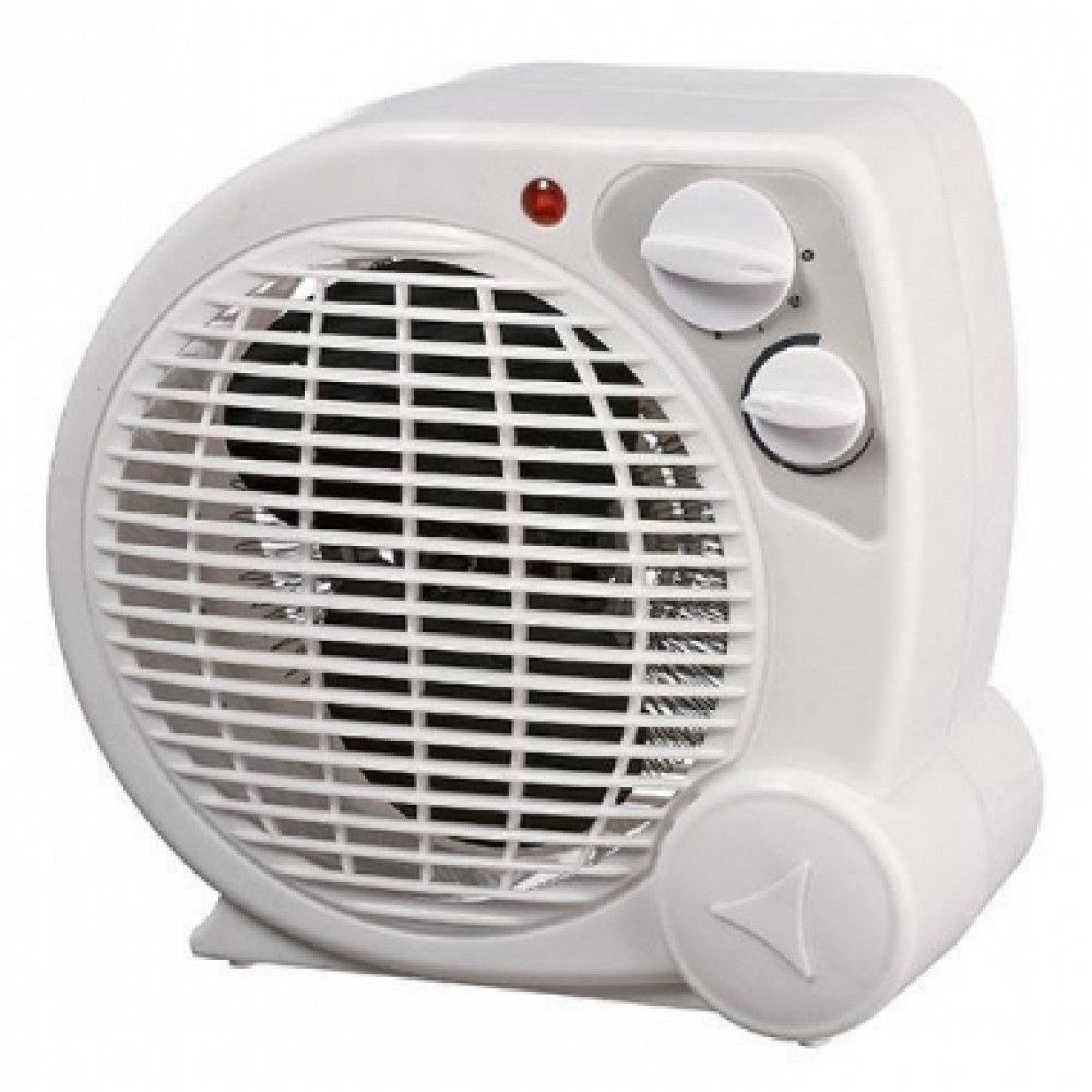 Αερόθερμο Δωματίου 2000W Λευκό Eurolamp 