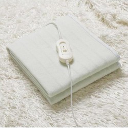 Ηλεκτρική Μονή Κουβέρτα 150x80cm Με Χειριστήριο 3 Θέσεων Πλενόμενη - Eurolamp 