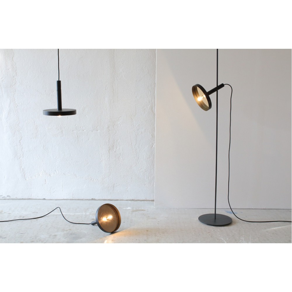 Φωτιστικό Δαπέδου Αλουμινίου Σε Μαύρο Χρώμα 1xE27 WHIZZ FARO 20164