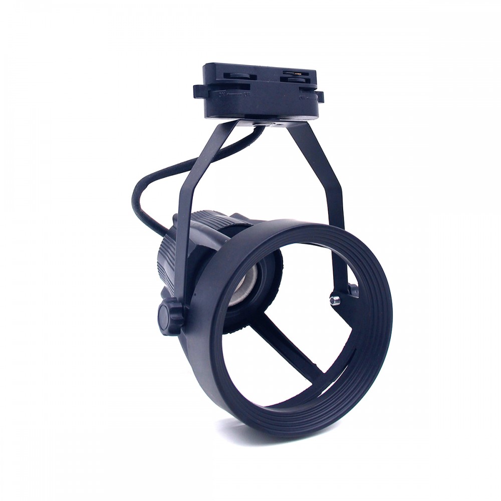 Φωτιστικό Ράγας Τριφασική 4 Καλωδίων Για PAR30 Σε Λευκό ή Μαύρο Eurolamp