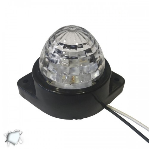 LED Πλευρικά Φώτα Όγκου Φορτηγών BULLET IP66 6 SMD 24 Volt Ψυχρό GloboStar