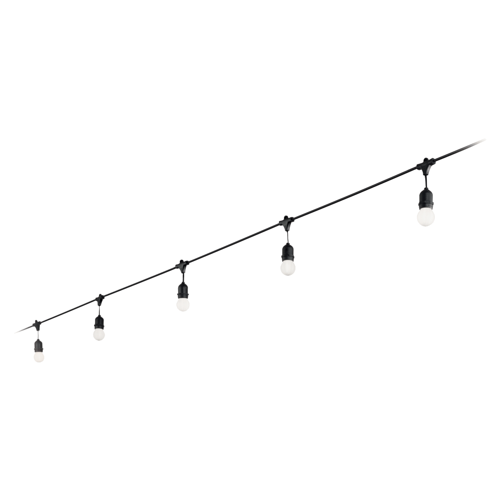 Γιρλάντα Μαύρη Εξωτερικού Χώρου IP44 5XE27 FIESTA SP5 IDEAL LUX