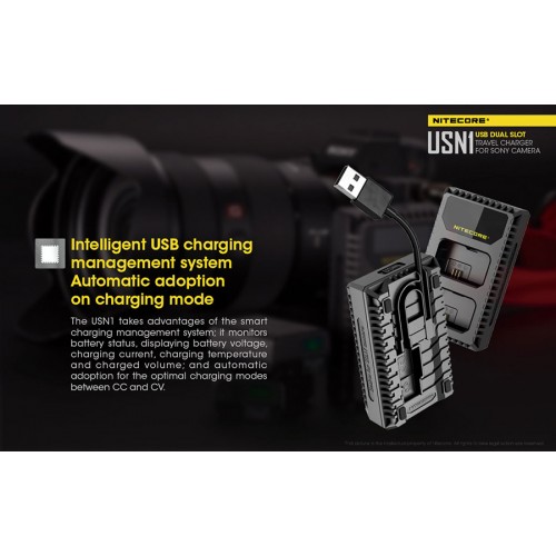 Φορτιστής NITECORE USN1 για SONY