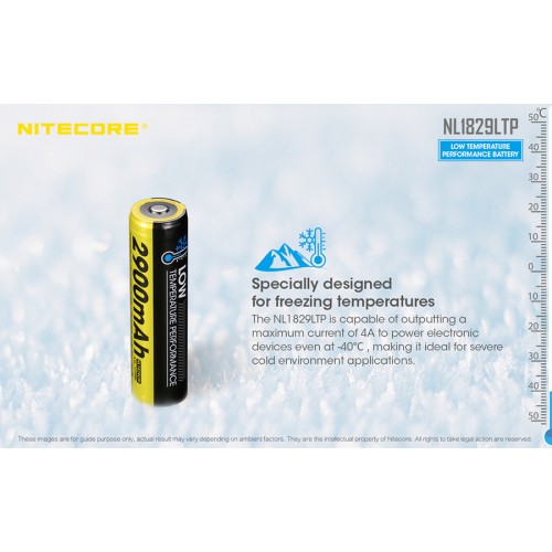 Μπαταρία NITECORE 18650, NL1829LTP