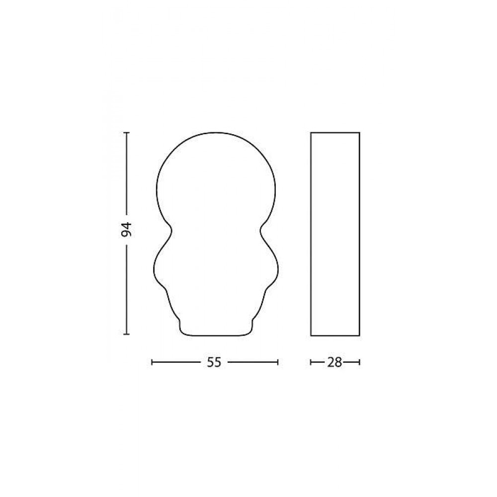 Star Wars Darth Vader Παιδικός Φακός LED 0.3W Philips