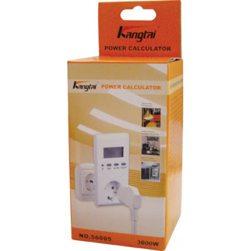 Μετρητής Κατανάλωσης Απλός 3000W 56005 KGT TOP ELECTRONIC