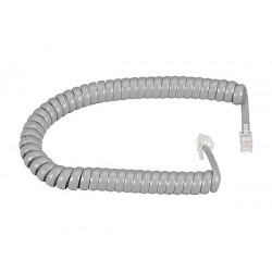 Τηλεφωνικό Καλώδιο Σπιράλ 4P4C 3.0m T205-44 (208) Σε Διάφορα Χρώματα TOP ELECTRONIC