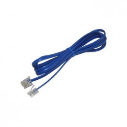 Τηλεφωνικό Καλώδιο Προέκτασης 6P4C 1.50m T205-64 (202) Σε Διάφορα Χρώματα TOP ELECTRONIC