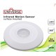 Αισθητήρας Κίνησης Οροφής Υπέρυθρος  360º ST05C  2000W/230VAC Λευκός Universe