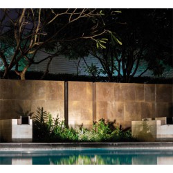 LED Γραμμικό Wall Washer Αλουμινίου Σε Ανθρακί 10º IP65 Marvel VIOKEF